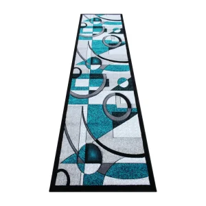 Turquoise Abstract- Rug (Copy)